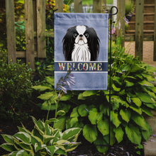 Load image into Gallery viewer, Japanese Chin Welcome Garden Flag – Decorative Outdoor Yard Flag BB1416GF