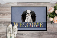 Load image into Gallery viewer, Japanese Chin Welcome Doormat - 24x36 Decorative Floor Mat – Indoor/Outdoor Rug with Artistic Flair BB1416JMAT