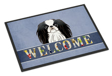 Load image into Gallery viewer, Japanese Chin Welcome Doormat - 24x36 Decorative Floor Mat – Indoor/Outdoor Rug with Artistic Flair BB1416JMAT