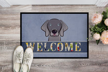 Load image into Gallery viewer, Weimaraner Welcome Doormat - 24x36 Decorative Floor Mat – Indoor/Outdoor Rug with Artistic Flair BB1417JMAT