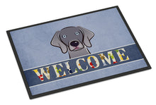 Load image into Gallery viewer, Weimaraner Welcome Doormat - 24x36 Decorative Floor Mat – Indoor/Outdoor Rug with Artistic Flair BB1417JMAT