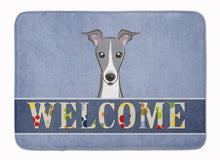 Load image into Gallery viewer, Italian Greyhound Welcome Machine Washable Memory Foam Mat BB1422RUG