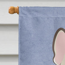 Load image into Gallery viewer, French Bulldog Welcome Flag Canvas House Size BB1424CHF