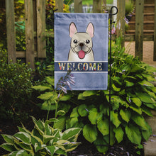 Load image into Gallery viewer, French Bulldog Welcome Garden Flag – Decorative Outdoor Yard Flag BB1424GF