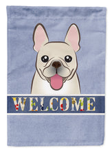Load image into Gallery viewer, French Bulldog Welcome Garden Flag – Decorative Outdoor Yard Flag BB1424GF