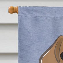 Load image into Gallery viewer, Beagle Welcome Flag Canvas House Size BB1425CHF