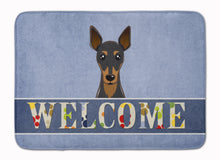Load image into Gallery viewer, Min Pin Welcome Machine Washable Memory Foam Mat BB1426RUG
