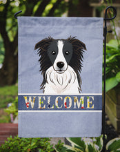 Load image into Gallery viewer, Border Collie Welcome Garden Flag – Decorative Outdoor Yard Flag BB1427GF