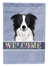 Load image into Gallery viewer, Border Collie Welcome Garden Flag – Decorative Outdoor Yard Flag BB1427GF
