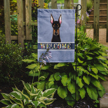 Load image into Gallery viewer, Doberman Welcome Garden Flag – Decorative Outdoor Yard Flag BB1431GF
