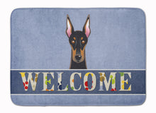 Load image into Gallery viewer, Doberman Welcome Machine Washable Memory Foam Mat BB1431RUG