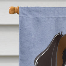 Load image into Gallery viewer, Saint Bernard Welcome Flag Canvas House Size BB1432CHF