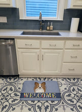 Load image into Gallery viewer, Papillon Welcome Machine Washable Memory Foam Mat BB1434RUG