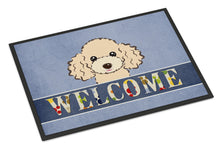 Load image into Gallery viewer, Buff Poodle Welcome Doormat - 24x36 Decorative Floor Mat – Indoor/Outdoor Rug with Artistic Flair BB1444JMAT