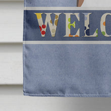 Load image into Gallery viewer, Jack Russell Terrier Welcome Flag Canvas House Size BB1446CHF