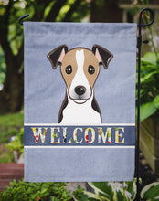 Load image into Gallery viewer, Jack Russell Terrier Welcome Garden Flag – Decorative Outdoor Yard Flag BB1447GF