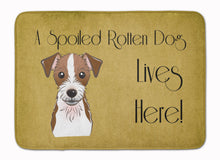 Load image into Gallery viewer, Jack Russell Terrier Spoiled Dog Lives Here Machine Washable Memory Foam Mat BB1450RUG