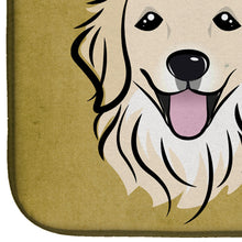 Load image into Gallery viewer, Golden Retriever Spoiled Dog Lives Here Dish Drying Mat – Absorbent, Artistic Kitchen Essentials BB1453DDM