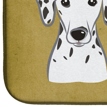 Load image into Gallery viewer, Dalmatian Spoiled Dog Lives Here Dish Drying Mat – Absorbent, Artistic Kitchen Essentials BB1458DDM