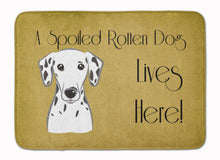 Load image into Gallery viewer, Dalmatian Spoiled Dog Lives Here Machine Washable Memory Foam Mat BB1458RUG