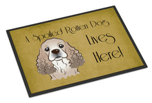 Load image into Gallery viewer, Cocker Spaniel Spoiled Dog Lives Here Doormat - 24x36 Decorative Floor Mat – Indoor/Outdoor Rug with Artistic Flair BB1464JMAT