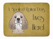 Load image into Gallery viewer, Cocker Spaniel Spoiled Dog Lives Here Machine Washable Memory Foam Mat BB1464RUG