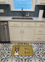 Load image into Gallery viewer, Boxer Spoiled Dog Lives Here Machine Washable Memory Foam Mat BB1471RUG