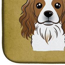 Load image into Gallery viewer, Cavalier Spaniel Spoiled Dog Lives Here Dish Drying Mat – Absorbent, Artistic Kitchen Essentials BB1472DDM