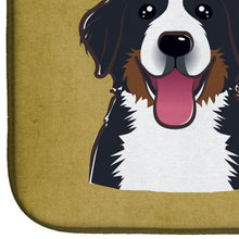 Load image into Gallery viewer, Bernese Mountain Dog Spoiled Dog Lives Here Dish Drying Mat – Absorbent, Artistic Kitchen Essentials BB1485DDM