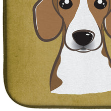 Load image into Gallery viewer, Beagle Spoiled Dog Lives Here Dish Drying Mat – Absorbent, Artistic Kitchen Essentials BB1487DDM