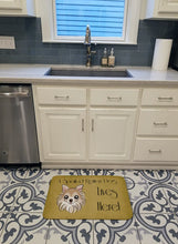 Load image into Gallery viewer, Chihuahua Spoiled Dog Lives Here Machine Washable Memory Foam Mat BB1499RUG