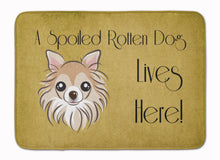 Load image into Gallery viewer, Chihuahua Spoiled Dog Lives Here Machine Washable Memory Foam Mat BB1499RUG