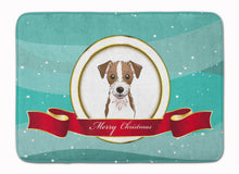 Load image into Gallery viewer, Jack Russell Terrier Merry Christmas Machine Washable Memory Foam Mat BB1512RUG