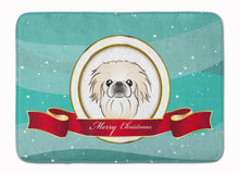 Load image into Gallery viewer, Pekingese Merry Christmas Machine Washable Memory Foam Mat BB1531RUG
