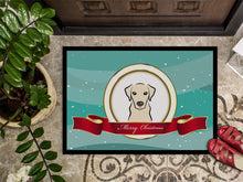 Load image into Gallery viewer, Yellow Labrador Merry Christmas Doormat - 24x36 Decorative Floor Mat – Indoor/Outdoor Rug with Artistic Flair BB1532JMAT