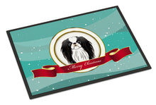 Load image into Gallery viewer, Japanese Chin Merry Christmas Doormat - 24x36 Decorative Floor Mat – Indoor/Outdoor Rug with Artistic Flair BB1540JMAT