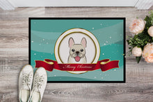 Load image into Gallery viewer, French Bulldog Merry Christmas Doormat - 24x36 Decorative Floor Mat – Indoor/Outdoor Rug with Artistic Flair BB1548JMAT