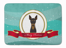 Load image into Gallery viewer, Min Pin Merry Christmas Machine Washable Memory Foam Mat BB1550RUG