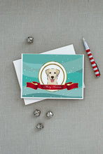 Load image into Gallery viewer, Golden Retriever Merry Christmas Greeting Cards -  Blank Note Cards – 8-Pack of Artist-Designed Cards with Envelopes