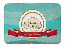 Load image into Gallery viewer, Buff Poodle Merry Christmas Machine Washable Memory Foam Mat BB1568RUG