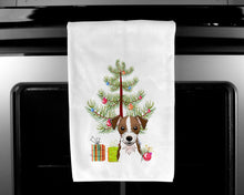 Load image into Gallery viewer, Christmas Tree and Jack Russell Terrier Kitchen Towels – Set of 2 - Decorative &amp; Absorbent Cotton | BB1574WTKT