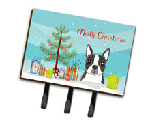 Load image into Gallery viewer, Christmas Tree and Boston Terrier Leash or Key Holder BB1575TH68