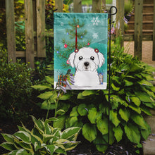 Load image into Gallery viewer, Christmas Tree and Maltese Garden Flag – Decorative Outdoor Yard Flag BB1580GF