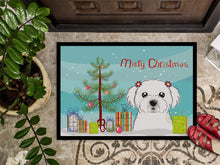 Load image into Gallery viewer, Christmas Tree and Maltese Doormat - 24x36 Decorative Floor Mat – Indoor/Outdoor Rug with Artistic Flair BB1580JMAT