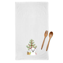 Load image into Gallery viewer, Christmas Tree and Maltese Kitchen Towels – Set of 2 - Decorative &amp; Absorbent Cotton | BB1580WTKT