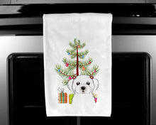 Load image into Gallery viewer, Christmas Tree and Maltese Kitchen Towels – Set of 2 - Decorative &amp; Absorbent Cotton | BB1580WTKT