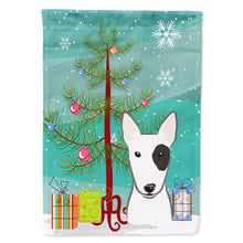 Load image into Gallery viewer, Christmas Tree and Bull Terrier Flag Canvas House Size BB1581CHF