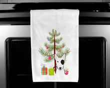 Load image into Gallery viewer, Christmas Tree and Bull Terrier Kitchen Towels – Set of 2 - Decorative &amp; Absorbent Cotton | BB1581WTKT