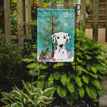 Load image into Gallery viewer, Christmas Tree and Dalmatian Garden Flag – Decorative Outdoor Yard Flag BB1582GF
