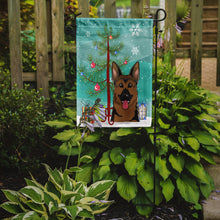 Load image into Gallery viewer, Christmas Tree and German Shepherd Garden Flag – Decorative Outdoor Yard Flag BB1583GF